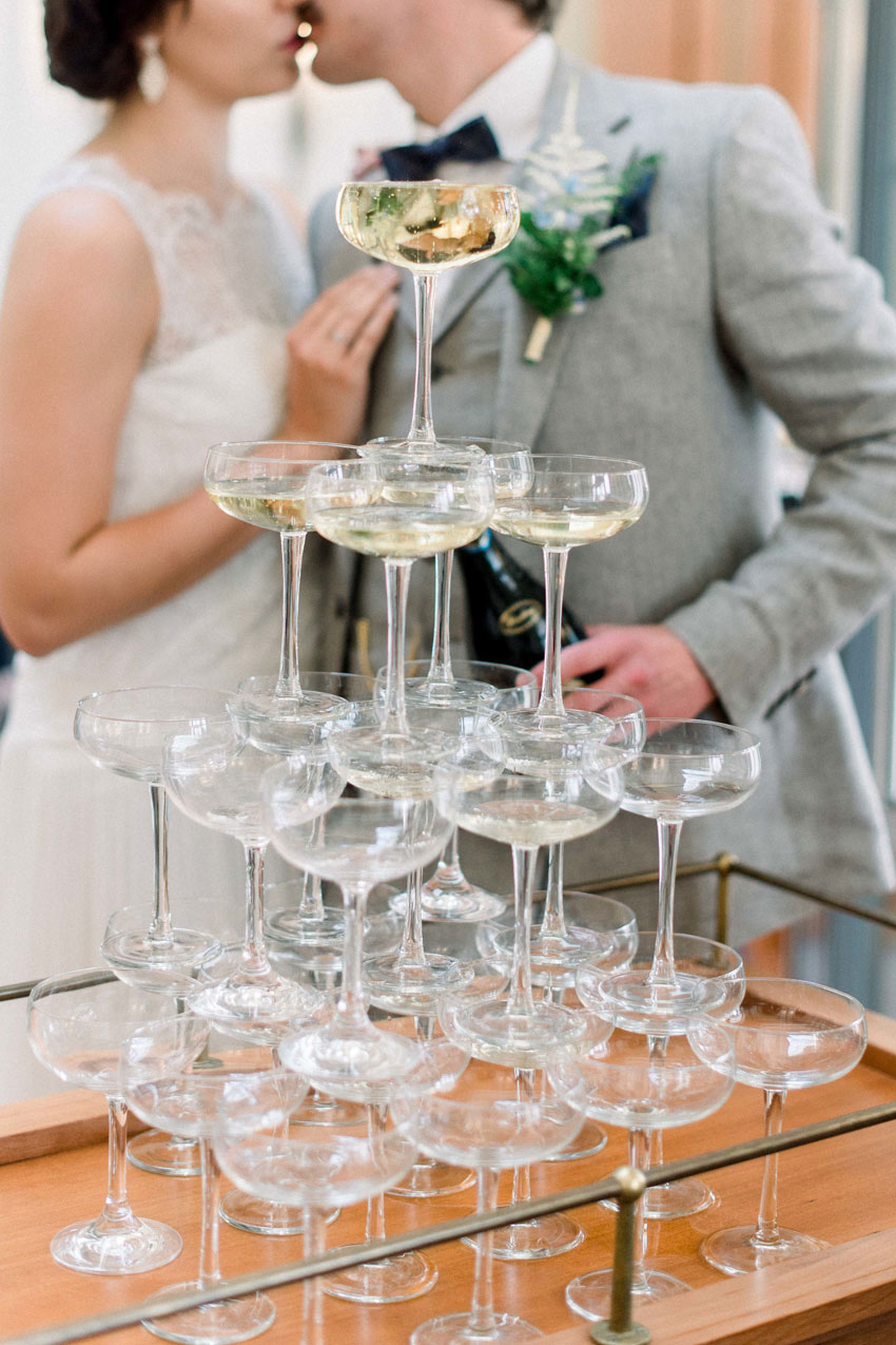 Peaky Blinders Champagnerpyramide