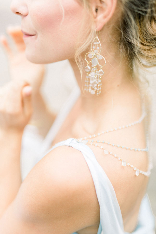 Toskana Hochzeit Braut Ohrringe