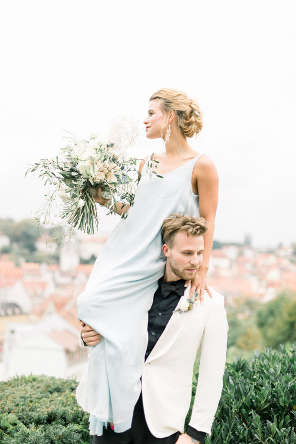 Toskana Hochzeit Brautpaar