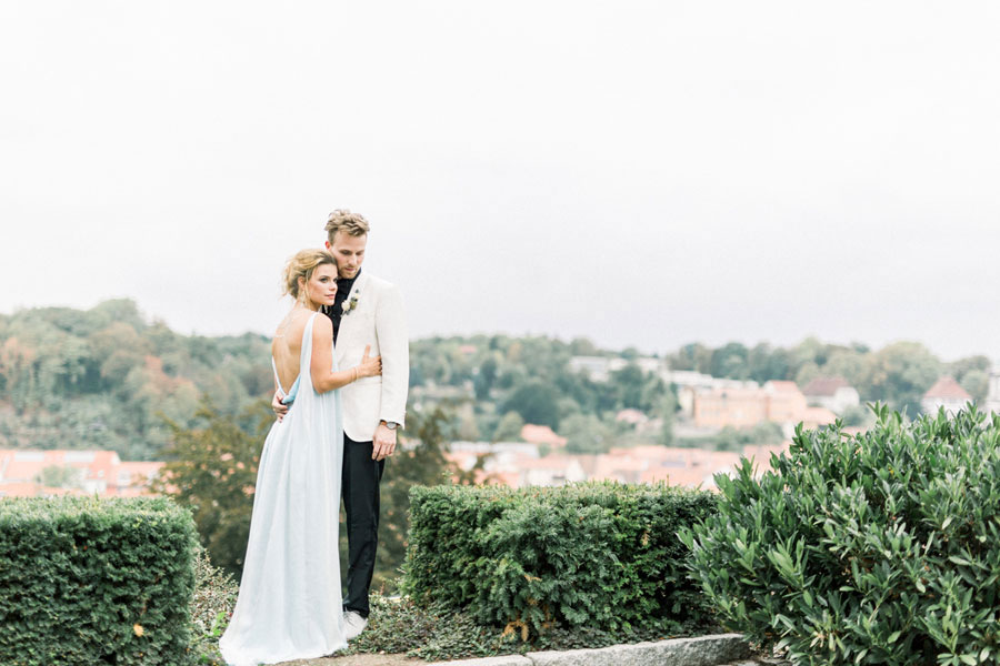 Toskana Hochzeit Brautpaar