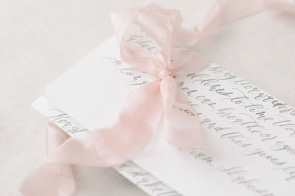 Liebesbrief Kalligrafie