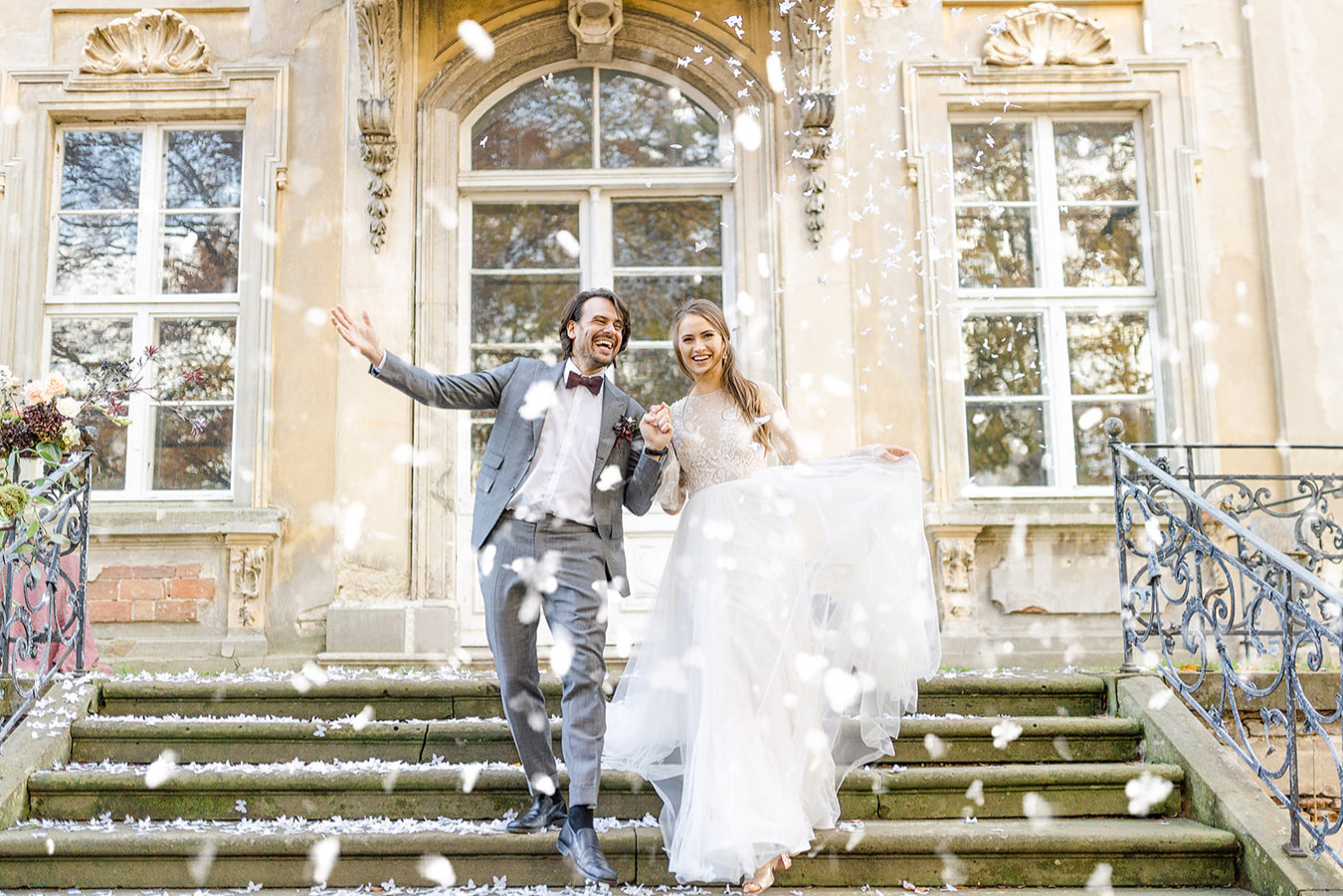 Hochzeit Auszug Schloss Roskow