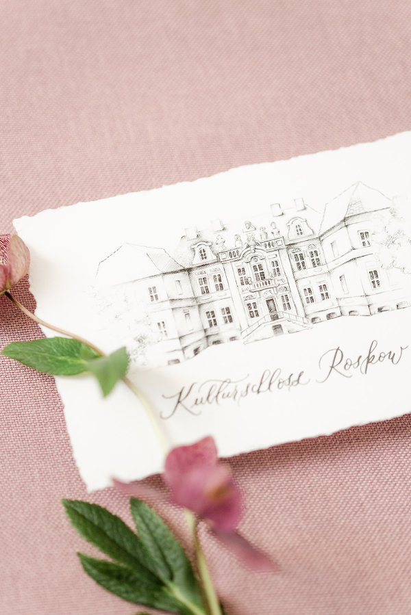 Illustration Schloss Roskow